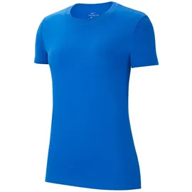 Nike Damen W Nk Park20 Tee T-Shirt Royal Blue/White, S