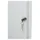 NOBO Schaukasten Pacific silber 6x DIN A4 78,4 x 2,2 x 81,5 cm, 1 St.