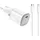 CELLY Ladegerät USB-C 20W Celly UPTC1USBC20WCTL, mit Lightning-Kabel