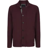 Strickjacke ROBLOTE dunkelrot- 60/62