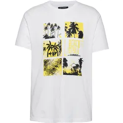 BEST COMPANY T-Shirt Herren in white, Größe M - weiß