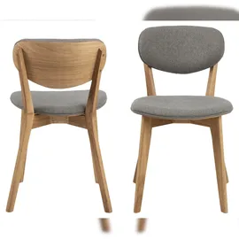 Actona Minsk Esszimmerstuhl grau.