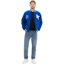 Tom Tailor V-Ausschnitt-Pullover Blau S