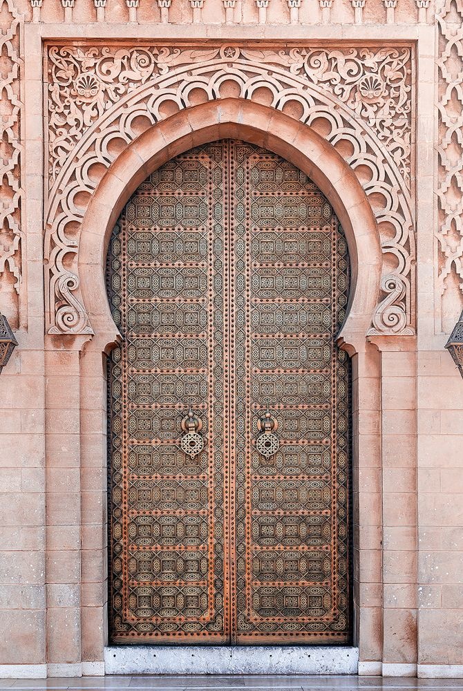 Glasbild ORIENTALISCHE TÜR