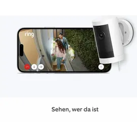 Ring Outdoor Camera Plus Akku Weiß