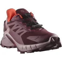 Salomon Supercross 4 Gore-Tex Damen tawny port/deauville mauve/cherry tomato 42