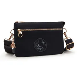 Kipling Charm Umhängetasche Polyester Black/Pink