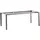 Sieger Tischgestell ausziehbar 180-290 x 100 cm Metall grau
