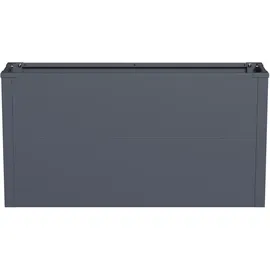 Westmann Talus Pflanzkübel 100 x 25 x 52 cm Anthrazit