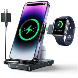 Joyroom JR-WQS02 iPhone AirPods Apple Watch 4in1 kabelloses Ladegerät für Apple-Marke