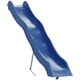 vidaXL Kinderrutsche Blau 210x40 cm Polypropylen