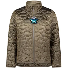 Cartoon Steppjacke mit Eingrifftaschen in dusky Green | Gr.: 38