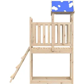 vidaXL Spielturm Braun 52,5 x 110,5 x 215 cm Kiefer