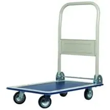 EDM Bollerwagen 82x48x73 cm blau/silber