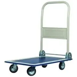 EDM Bollerwagen 82x48x73 cm blau/silber