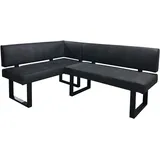 byLIVING Eckbank VANCOUVER, Breite 182 cm, anthrazit