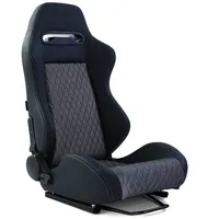 Tenzo-R Halbschalensitz Gaming Chair Schwarz/Silber Spielekonsole