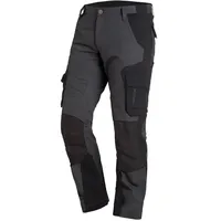 FHB Arbeitshose FLORIAN Gr. 48 anthrazit/schwarz 50% CO/50% PES