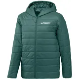 adidas Herren Terrex Multi Essentials CLIMAWARM Insulated Hooded Jacket, preloved teal, S