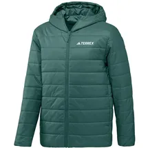adidas Herren Terrex Multi Essentials CLIMAWARM Insulated Hooded Jacket, preloved teal, S