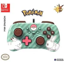 Hori HORIPAD Mini Pikachu Eevee / White