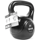 ACM Products B.V. KF063 XQMAX Cement Kettlebell 12 kg in Black Color. Each with Full Hang Tag, Erwachsene Unisex