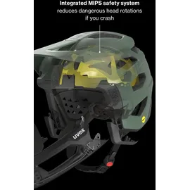 Uvex Revolt MIPS 52-57 cm cloud-black matt 2025