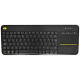 Logitech Wireless Touch K400 Plus schwarz