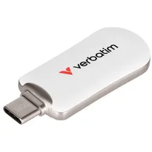 Verbatim Plectra White 512GB USB-C Flash Drive 30231