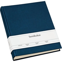 Semikolon, Fotoalbum, Fotoalbum Classic Medium 21.6 cm x 25.5 cm Marineblau (10 x 15 cm, 9 x 13 cm)