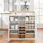 SoBuy Kücheninsel Küchenschrank Kommode Sideboard Buffet KNL07-WN