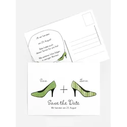 Save-the-Date Karten selbst gestalten mit Spruch und Fotos im Onlinedesigner bei Meine-Kartenmanufaktur.de