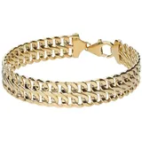 Luigi Merano Armband Fantasiekette, Gold 585 Armbänder & Armreife Gold Damen