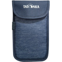 Tatonka Smartphone Case L - Innenmaße: 14 x 7 cm - Schutzhülle fürs Handy mit Klettverschluss-Deckel (navy)