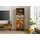 MASSIVMOEBEL24.DE Standregal 70 x 40 x 186 cm Beige
