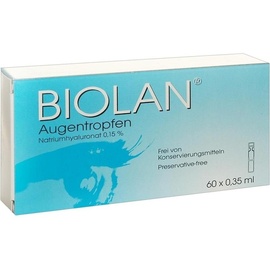 SANTEN GMBH Biolan Augentropfen Einzeldosispipetten