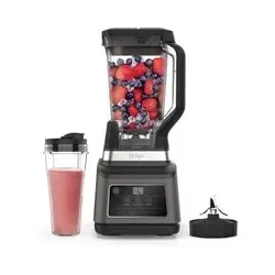 Ninja Mixer  1.200 Watt  2 1 Liter  2-in-1-Gerät  Auto-iQ-Technologie  schwarz  BN750EU