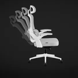Diablo Chairs V-Light Netzstoff Hellgrau
