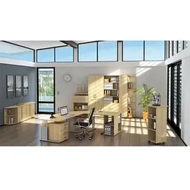 Geramöbel Flex Aktenschrank 80 x 42,5 x 79,8 cm ahorn