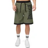 Lonsdale Badeshorts CLENNELL Black/Olive 5XL