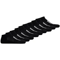 Salomon Unisex Sneakersocken, 9er Pack - EVERYDAY LOW, Mesh-Einsatz, atmungsaktiv, Logo Schwarz 45-47