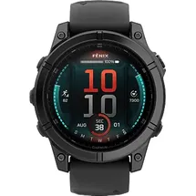 Garmin fenix E 47 mm Schwarz/Schiefergrau