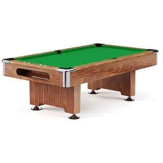 Stradivari Billardtisch ""Club Pro"" Dekor Eiche Natur, Simonis 860, 7 ft (Spielfeld 198x99 cm)