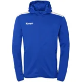 Kempa Emotion 27 Trainingsjacke mit Kapuze Kinder royal/weiß 152
