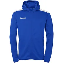 Kempa Emotion 27 Trainingsjacke mit Kapuze Kinder royal/weiß 152
