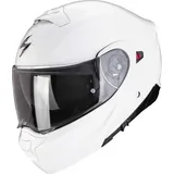 Scorpion Exo-930 Evo Solid Klapphelm - Weiß - M