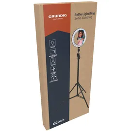 Grundig Selfie Ringlicht schwarz