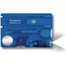 Victorinox SwissCard Lite saphir transparent