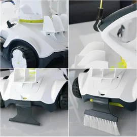 TREND POOL Manga+ Poolroboter Edelstahl Polyester