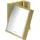 Hansgrohe Axor Universal Rectangular neigbar, Wandmontage, brushed brass